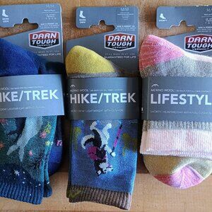 3 pairs of Darn Tough Women's Socks